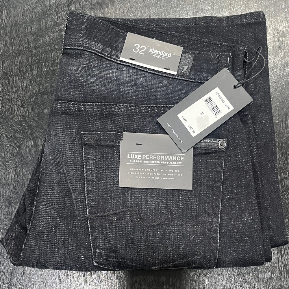 7 For All Mankind Men's Dark Jeans